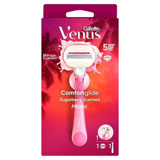 Venus Comfortglide Miami razor + 1 head