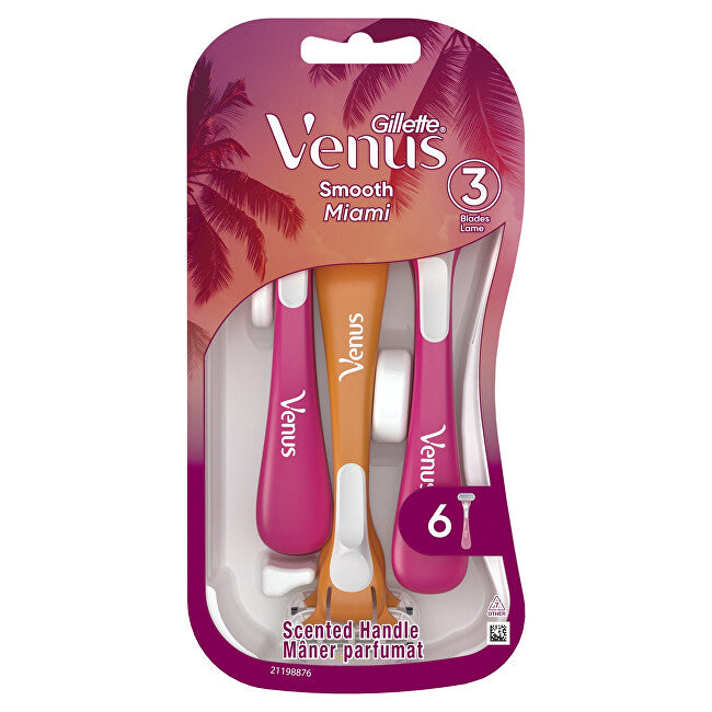 Venus Smooth Miami disposable razors 6 pcs