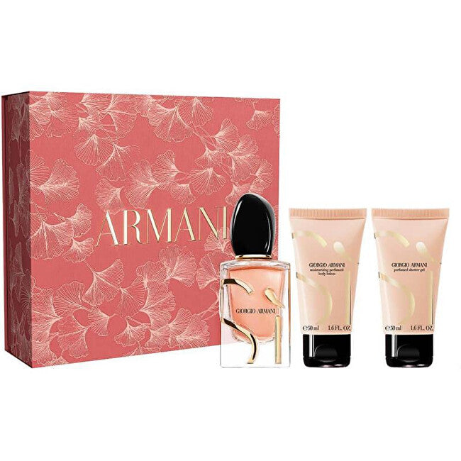 Sì Intense (2023) - EDP (refillable) 50 ml + shower gel 50 ml + body lotion 50 ml