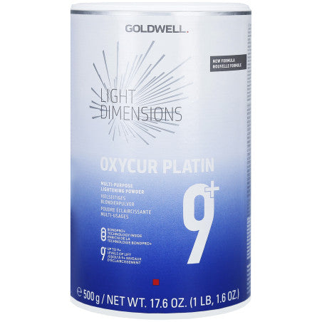 Goldwell Light Dimensions Oxycur Platin 9+ decolorante per capelli senza polvere 500 gr