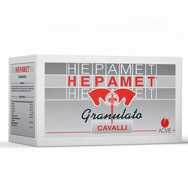 Acme srl Hepamet Granulato Cavalli Acme 40X25G