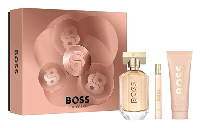 Boss The Scent For Her - EDP 100 ml + tělové mléko 75 ml + EDP 10 ml