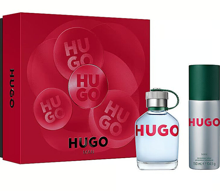 Hugo Man - EDT 75 ml + deodorant ve spreji 150 ml