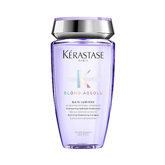 Moisturizing and brightening shampoo for lightened and highlighted hair Blond Absolu Bain Lumiére (Hydrating Illuminating Shampoo) - Volume: 250 ml