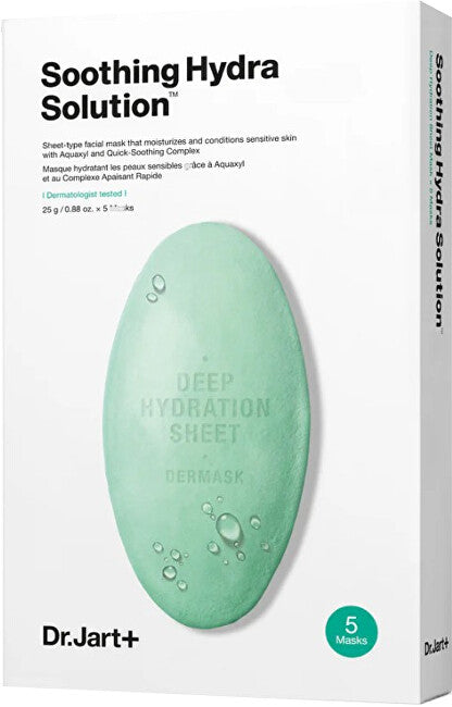 Dr. jart+ Dr. jart+ Dermask Maschera viso idratante e lenitiva (Water Jet levigante) 5 x 25 g