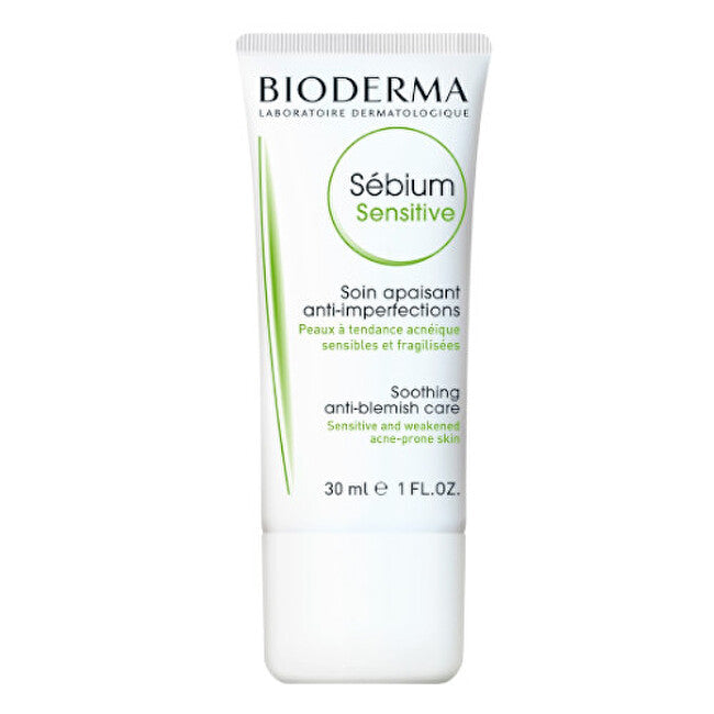 Moisturizing soothing cream for dry and irritated skin treatment Acne Sensitive (Soothing Anti-Blemish Care) 30 ml