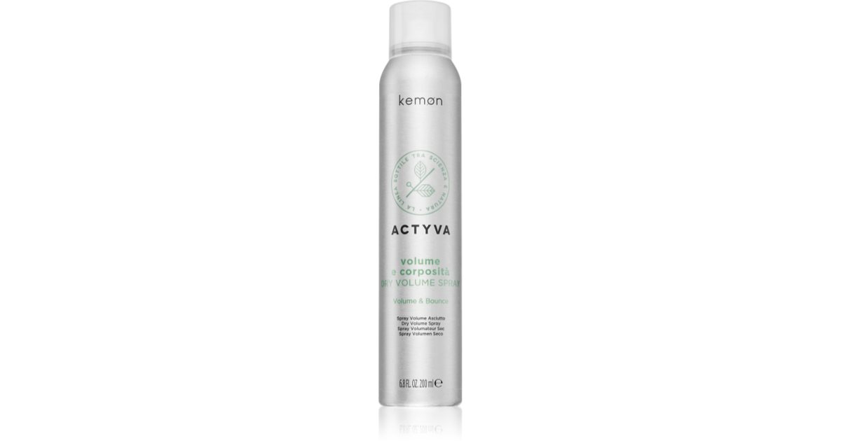 Kemon Actyva Volume e Corposità spray volumizzante dalle radici dei capelli 200 ml