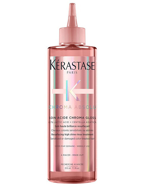Treatment for the regeneration and shine of colored hair Chroma Absolu Soin Acide Chroma Gloss (Treatment) 210 ml
