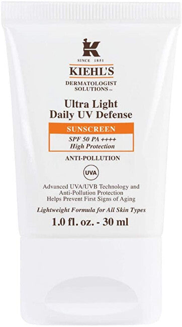 Lightweight Protective Face Cream SPF 50 Ultra Light (Daily UV Defense) - Volume: 30 ml