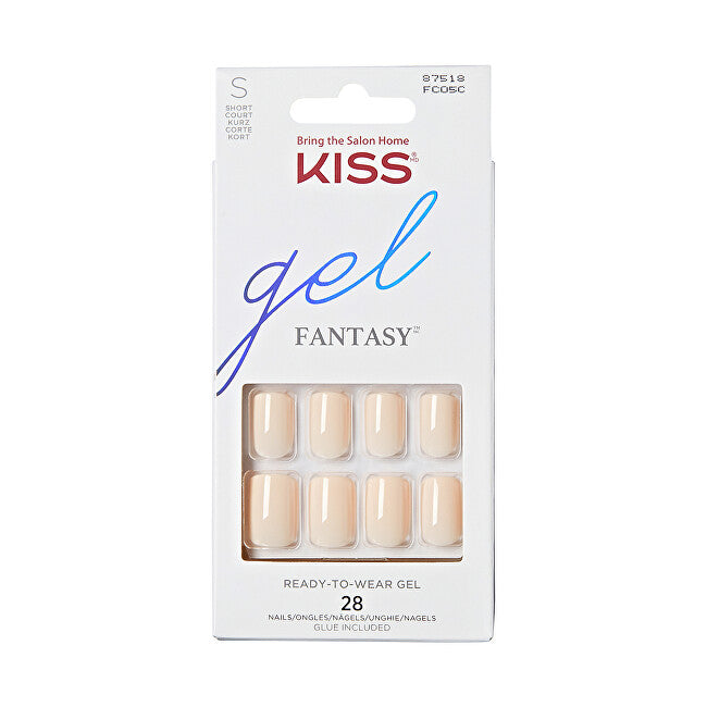 Artificial nails Gel Fantasy Nails - Creamy 28 pcs