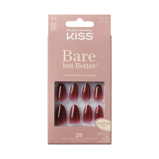 Bare-But-Better Gel Nails (Nails) 28 pcs