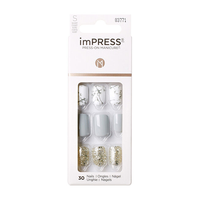 Self-adhesive nails imPRESS Knock Out 30 pcs