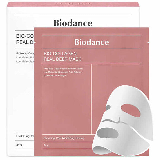 Biodance Biodance Maschera viso al collagene biocollagene (Real Deep ) 4 pezzi