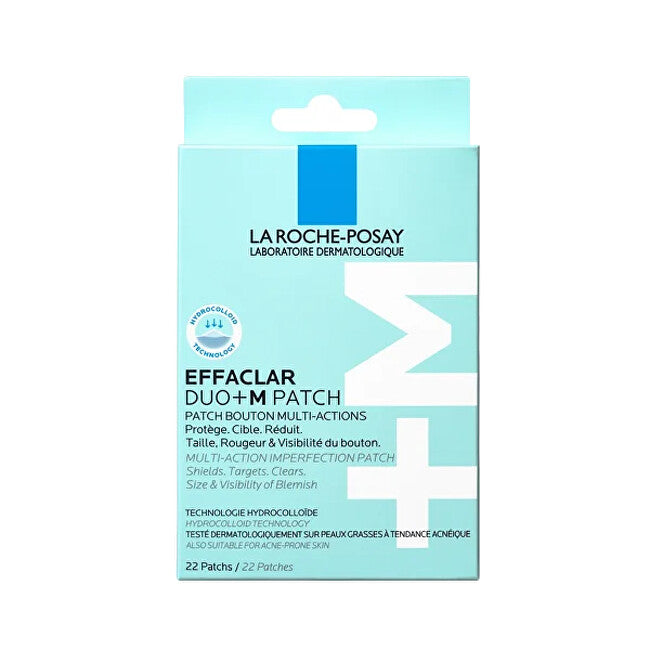 Hydrocolloid patches for skin imperfections Effaclar Duo+M (Multi-Action Imperfection Patch) 22 pcs