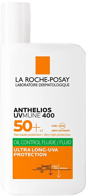 Protective fluid for sensitive skin SPF 50+ Anthelios (UV Mune Oil Control Fluid) 50 ml