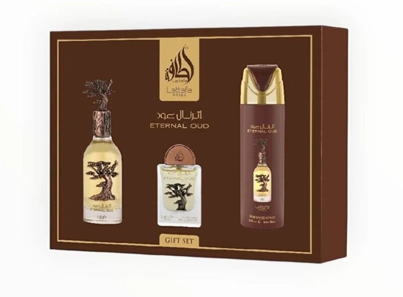 Eternal Oud - EDP 100 ml + EDP 20 ml + deodorant ve spreji 200 ml