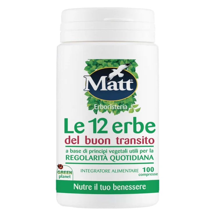 A&d spa gruppo alimentare diet Le 12 Erbe Matt Erboristeria 100 Compresse