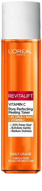 Revitalift Vitamin C Brightening Skin Toner (Pore Perfecting Peeling Toner) 180 ml