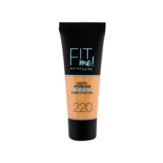 Maybelline Fit Me! Fondotinta Matte + Poreless 220 Natural Beige 30 ml
