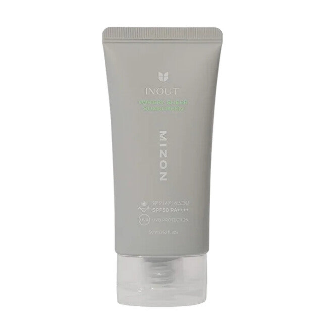Moisturizing facial sunscreen SPF 50 PA++++ Inout (Watery Sheer Sunscreen) 50 ml
