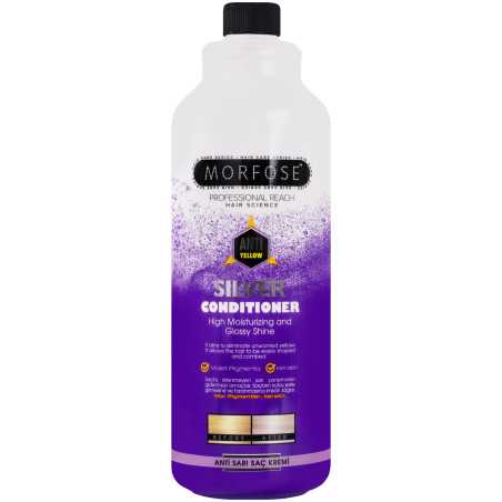Morfose Silver Conditioner - balsamo per capelli biondi e grigi 'idrata e dona lucentezza' 1000ml