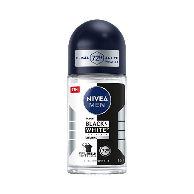 Invisible For Black & White Original roll-on antiperspirant for men 50 ml