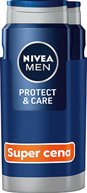 Men Protect & Care men´s shower gel 2 x 500 ml