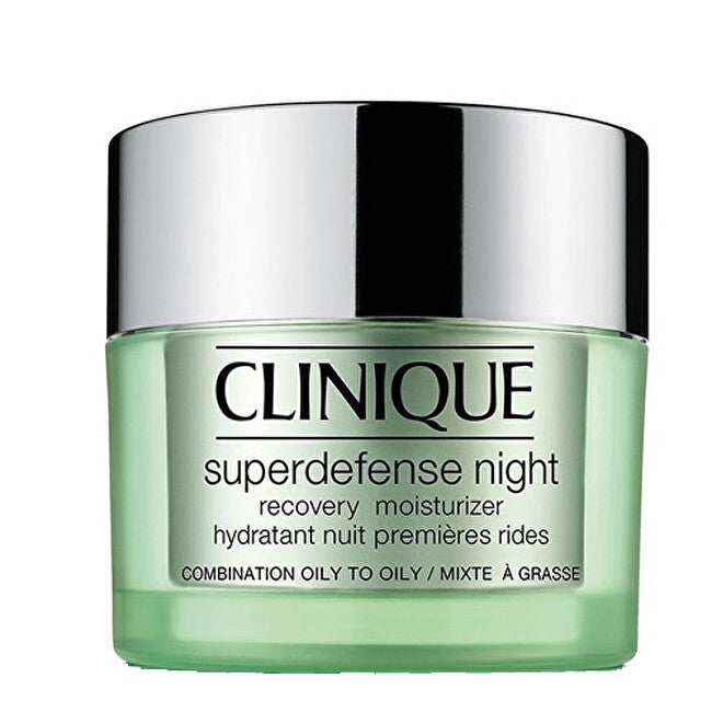 Night moisturizer for combination to oily skin Superdefense (Night Recovery Moisturizer Combination To Oily Skin) 50 ml