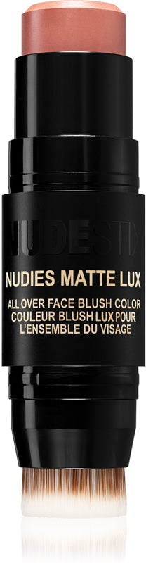 Nudestix Nudestix Nudies Matte Lux All Over Face Blush Color - Stick per occhi, guance e labbra 7 g Pretty Peachy