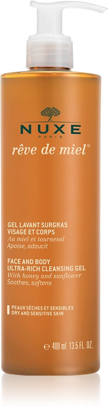 Nuxe Nuxe Rêve de Miel Gel Lavante Surgras Viso e Corpo 400ml