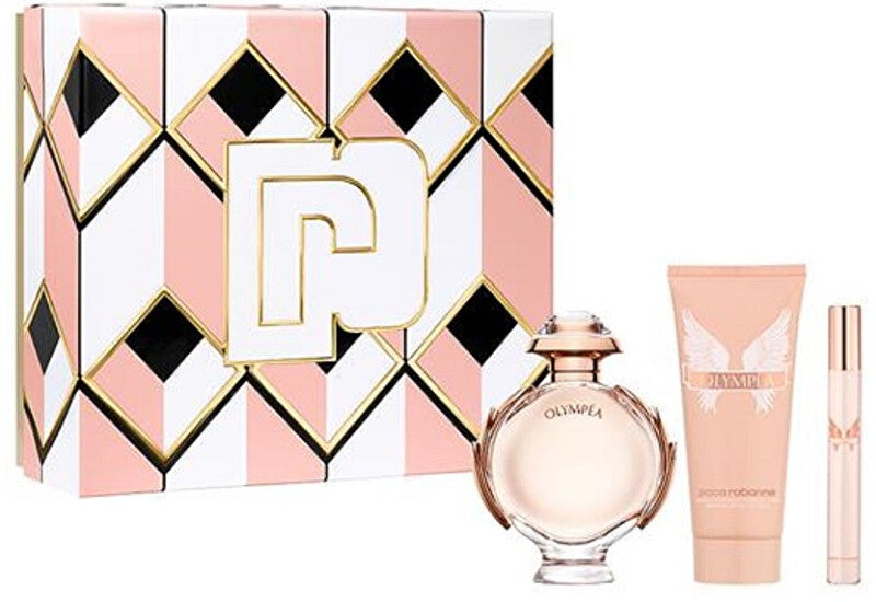 Olympea - EDP 80 ml + tělové mléko 100 ml + EDP 10 ml