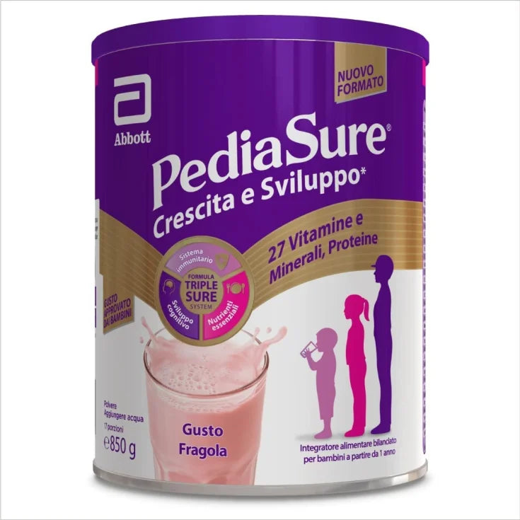 Abbott srl Pediasure® Crescita&Sviluppo Gusto Fragola Abbott 850G