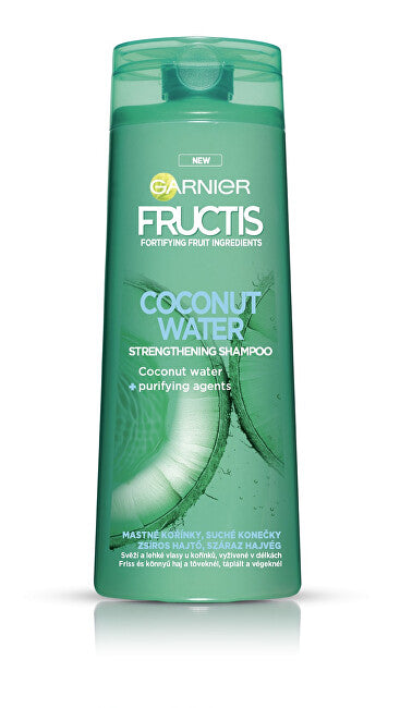 Strengthening shampoo for oily hair roots Coconut Water (Strengthening Shampoo) - Volume: 400 ml