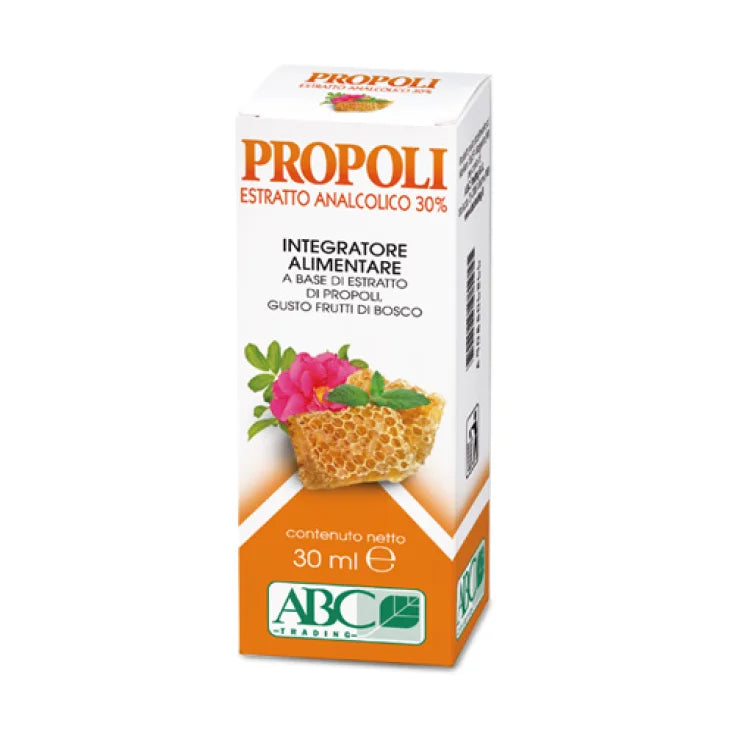 A.b.c. trading srl Propoli Estratto Analcolico 30% Abc Trading 30Ml