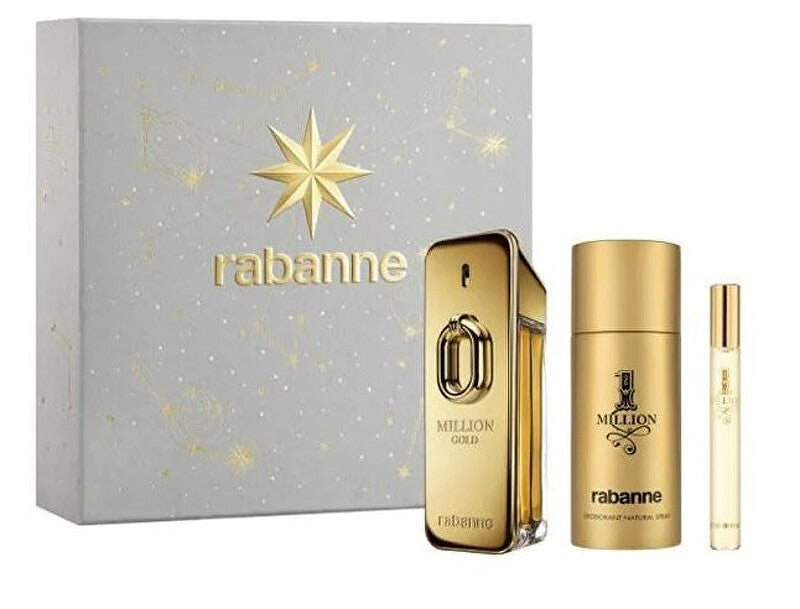 Million Gold Intense For Him - EDP 100 ml + deodorant ve spreji 150 ml + EDT 10 ml