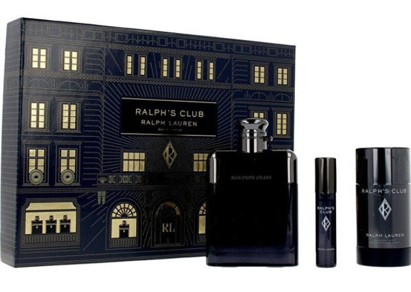 Ralph's Club - EDP 100 ml + solid deodorant 75 ml + EDP 10 ml