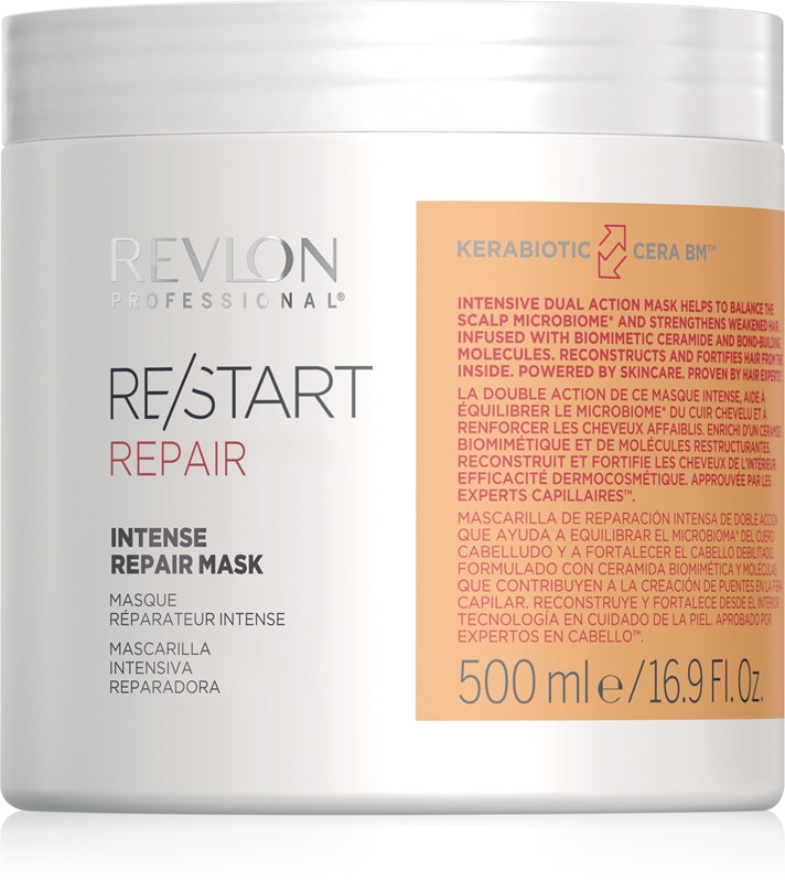 Maschera per capelli Restart Recovery (Maschera Recupero Intenso) - Volume: 500 ml