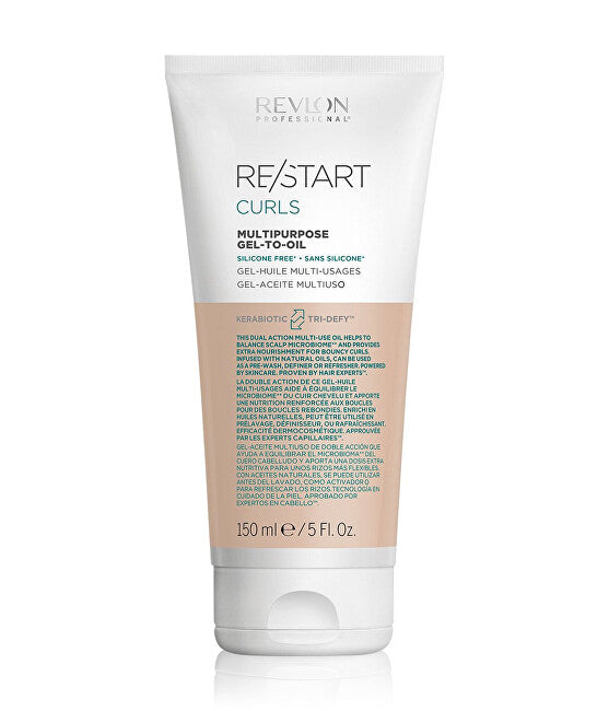 Multifunctional gel for curly and wavy hair Restart Curl s (Multipurpose Gel-to-Oil) 150 ml