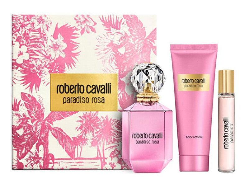 Paradiso Rosa - EDP 75 ml + tělové mléko 100 ml + EDP 15 ml