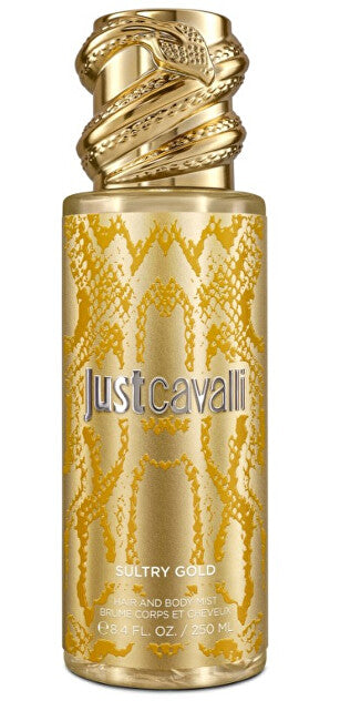 Sultry Gold - body and hair spray - Volume: 250 ml