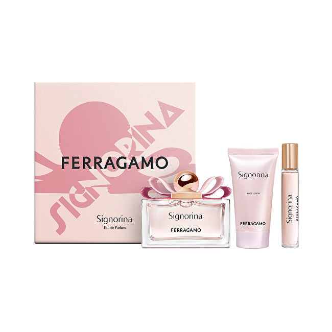 Signorina - EDP 100 ml + tělové mléko 50 ml + EDP 15 ml
