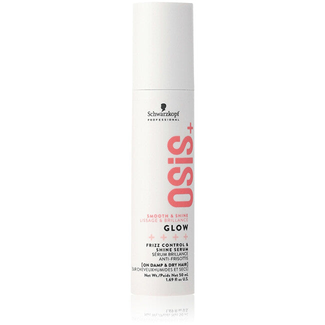 Shiny anti-frizz hair serum OSiS Glow (Frizz Control & Shine Serum) 50 ml
