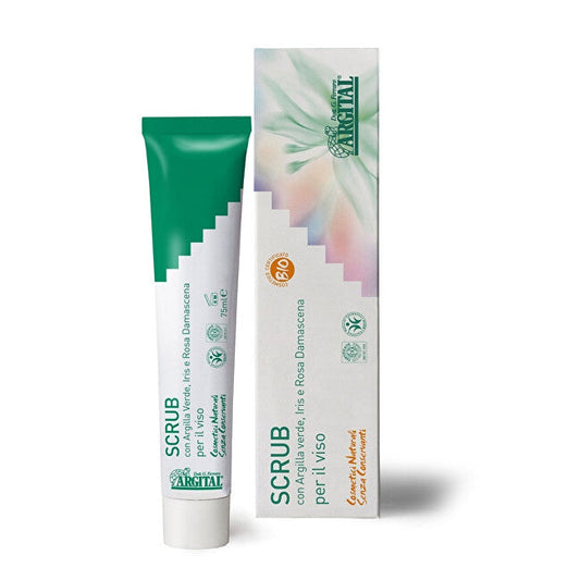 Argital Argital Scrub e maschera viso con argilla verde 200 ml