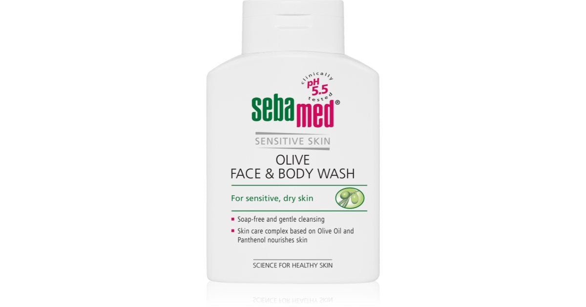 Sebamed Sebamed Detergente Classico Oliva Viso & Corpo - 200ml