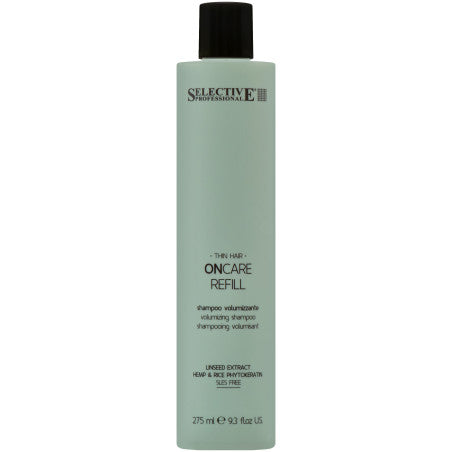Selective On Care Refill Volumizzante - shampoo per capelli sensibili e sottili, 275 ml