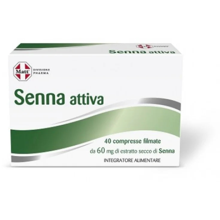 A&d spa gruppo alimentare diet Senna Attiva Matt Pharma 40 Compresse