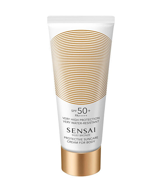 Protective body cream SPF 50 Silky Bronze (Protective Suncare Cream For Body) 150 ml