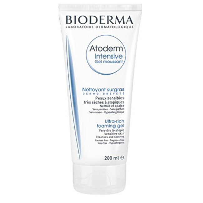 Shower gel for daily soothing and cleansing care Atoderm (Intensive Gel Moussant Ultra Rich) - Volume: 200 ml