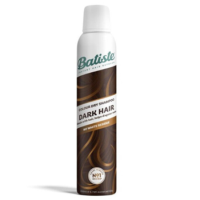 Dry shampoo for dark hair (Dry Shampoo Plus Divine Dark) - Volume: 200 ml
