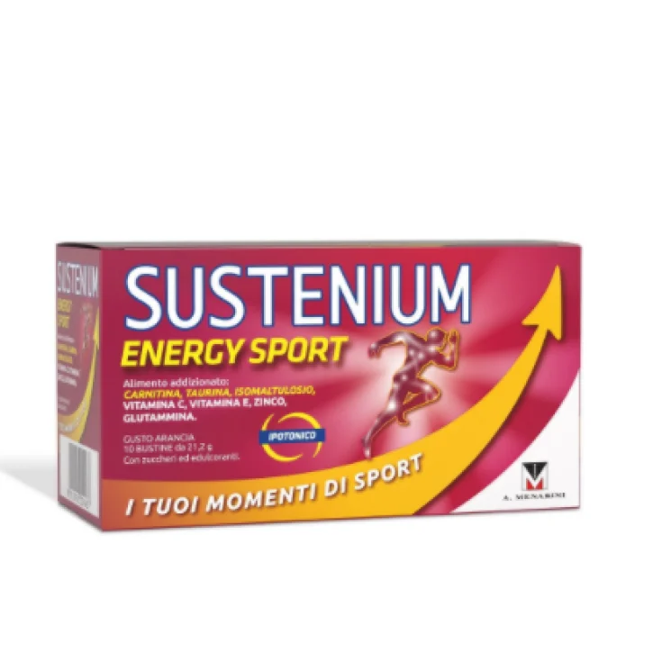 A.menarini ind.farm.riun.srl Sustenium Energy Sport Menarini 10 Buste